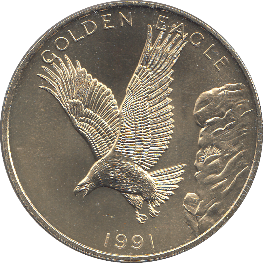 1991 GOLDEN EAGLE - £5 BU - Cambridgeshire Coins
