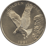 1991 GOLDEN EAGLE - £5 BU - Cambridgeshire Coins