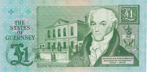1991 GUERNSEY POUND BANKNOTE REF-1748 - WORLD BANKNOTES - Cambridgeshire Coins