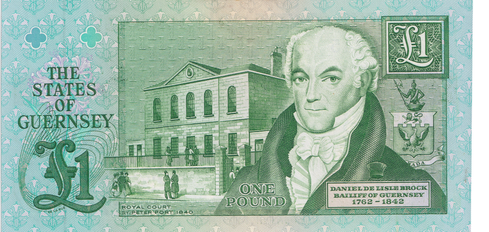 1991 GUERNSEY POUND BANKNOTE REF-1748 - WORLD BANKNOTES - Cambridgeshire Coins