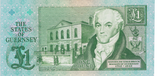 1991 GUERNSEY POUND BANKNOTE REF-1748 - WORLD BANKNOTES - Cambridgeshire Coins