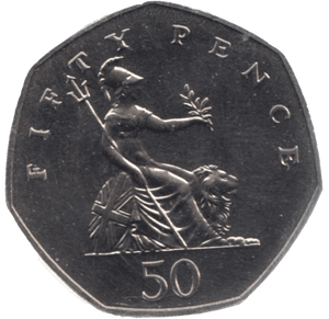 1991 LARGE 50P BRITANNIA ( BU ) - 50p BU - Cambridgeshire Coins