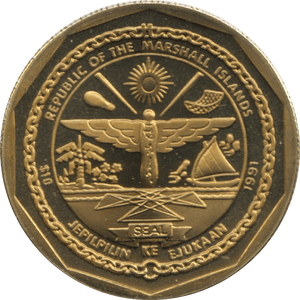 1991 MARSHALL ISLANDS $10 COMMEMORATIVE COIN F4U CORSAIR - WORLD COINS - Cambridgeshire Coins