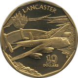 1991 MARSHALL ISLANDS $10 COMMEMORATIVE COIN LANCASTER - WORLD COINS - Cambridgeshire Coins