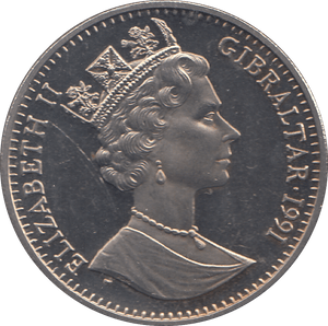 1991 ONE CROWN BARCELONA OLYMPICS ( BU ) - WORLD COINS - Cambridgeshire Coins