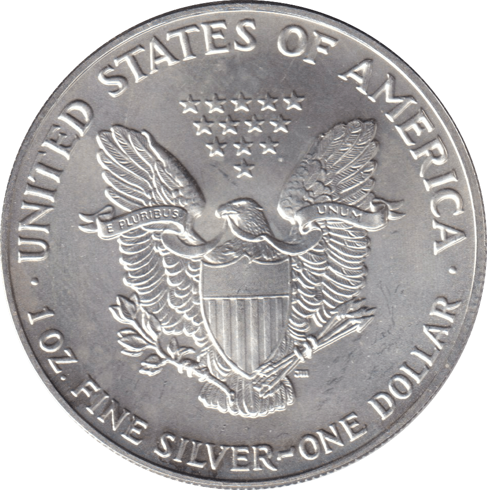 1991 SILVER LIBERTY DOLLAR USA - SILVER WORLD COINS - Cambridgeshire Coins
