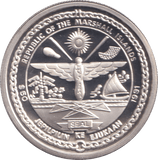 1991 SILVER PROOF FIFTY DOLLARS IL 2 SHTURMOVIK - SILVER WORLD COINS - Cambridgeshire Coins