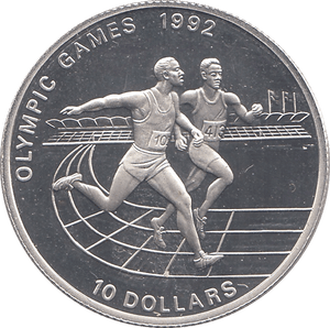 1991 SILVER PROOF TEN DOLLARS 925 SILVER NIUE ISLANDS - SILVER WORLD COINS - Cambridgeshire Coins