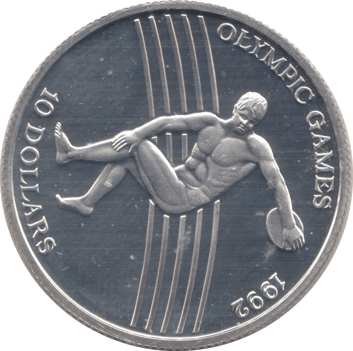 1991 SILVER PROOF TEN DOLLARS 925 SILVER NIUE ISLANDS - SILVER WORLD COINS - Cambridgeshire Coins