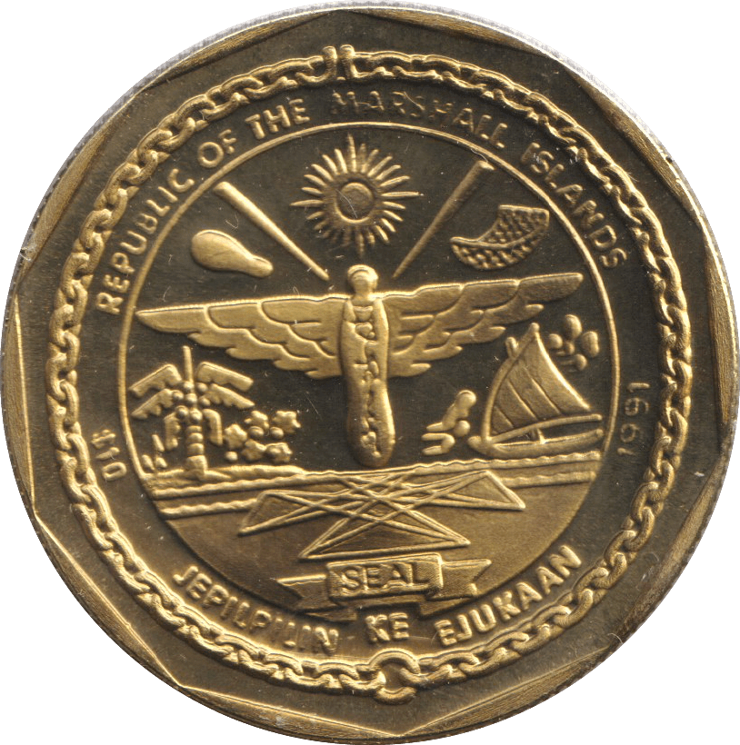 1991 TEN DOLLARS - WORLD COINS - Cambridgeshire Coins