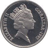 1992 2 POUNDS 2.8 ECUS ( BU ) - WORLD COINS - Cambridgeshire Coins