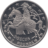 1992 2 POUNDS 2.8 ECUS ( BU ) - WORLD COINS - Cambridgeshire Coins
