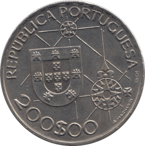 1992 200 ESCUDOS PORTUGAL - WORLD COINS - Cambridgeshire Coins