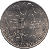 1992 200 ESCUDOS PORTUGAL - WORLD COINS - Cambridgeshire Coins