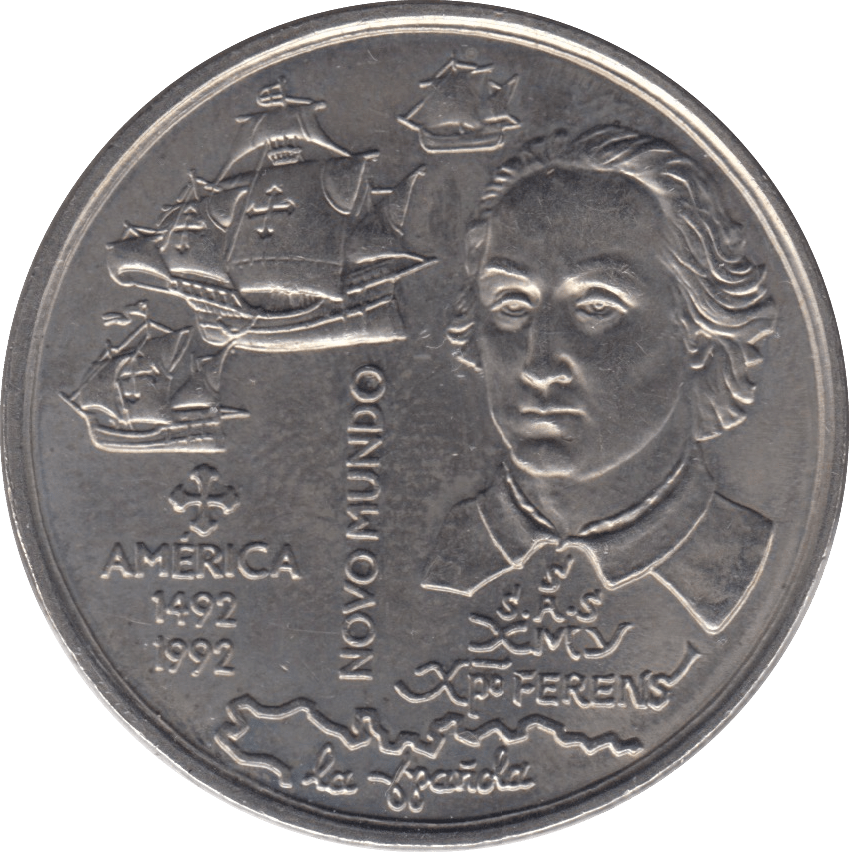 1992 200 ESCUDOS PORTUGAL - WORLD COINS - Cambridgeshire Coins