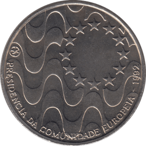 1992 200 ESCUDOS PORTUGAL - WORLD COINS - Cambridgeshire Coins