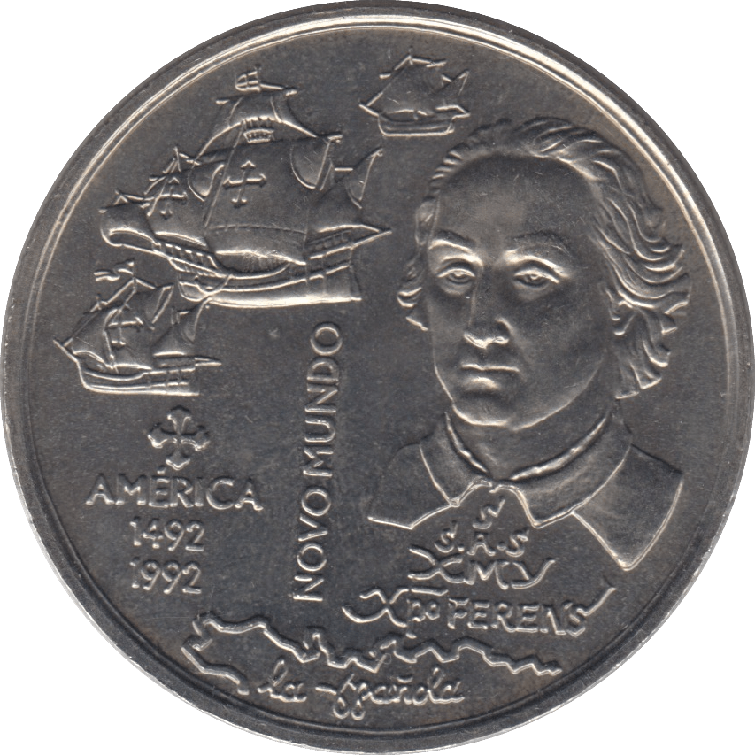 1992 200 ESCUDOS PORTUGAL - WORLD COINS - Cambridgeshire Coins