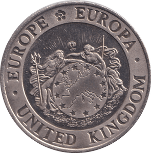 1992 25 ECU UNITED KINGDOM - WORLD COINS - Cambridgeshire Coins