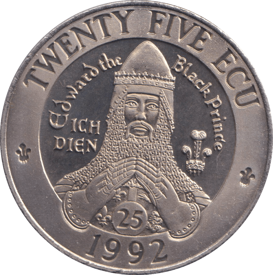 1992 25 ECU WALES EUROPE - WORLD COINS - Cambridgeshire Coins