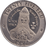 1992 25 ECU WALES EUROPE - WORLD COINS - Cambridgeshire Coins