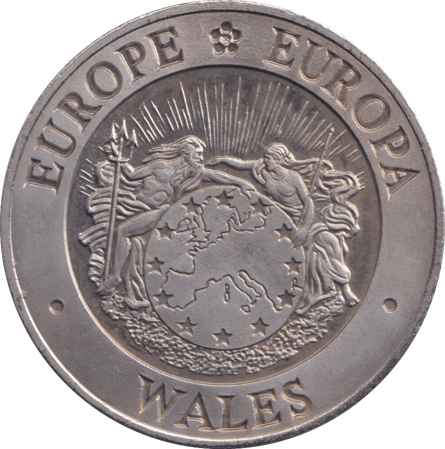 1992 25 ECU WALES EUROPE - WORLD COINS - Cambridgeshire Coins