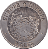 1992 25 ECU WALES EUROPE - WORLD COINS - Cambridgeshire Coins