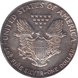 1992 AMERICAN EAGLE SILVER DOLLAR 1 OZ FINE SILVER USA - SILVER WORLD COINS - Cambridgeshire Coins