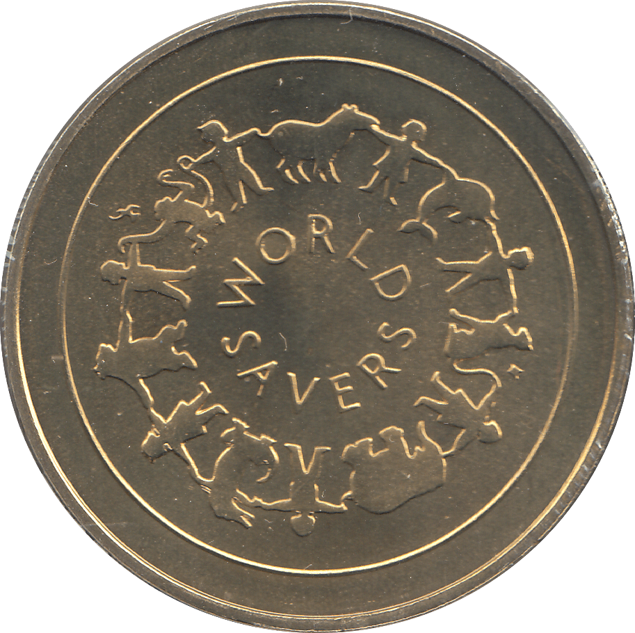1992 BLACK RHINO WORLD SAVERS - £5 BU - Cambridgeshire Coins