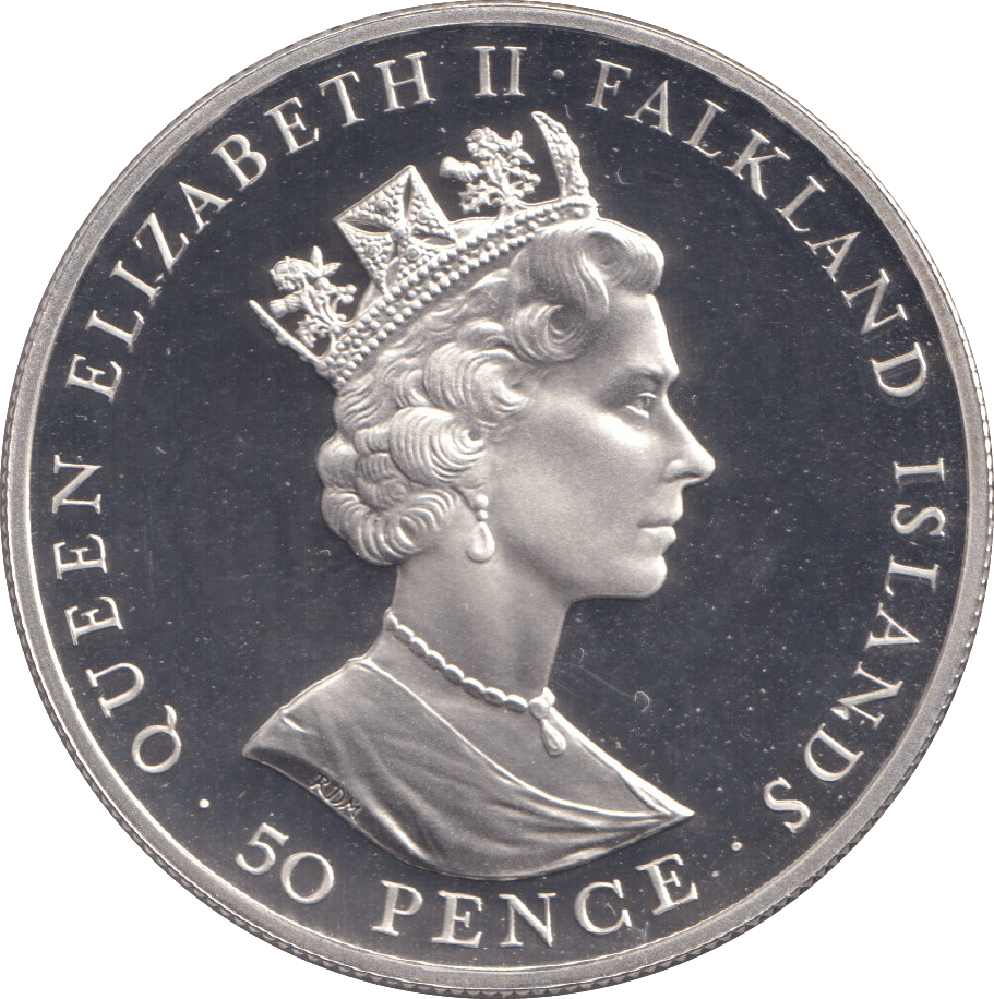 1992 FIFTY PENCE 40TH ANNIVERSARY OF REIGN - WORLD COINS - Cambridgeshire Coins