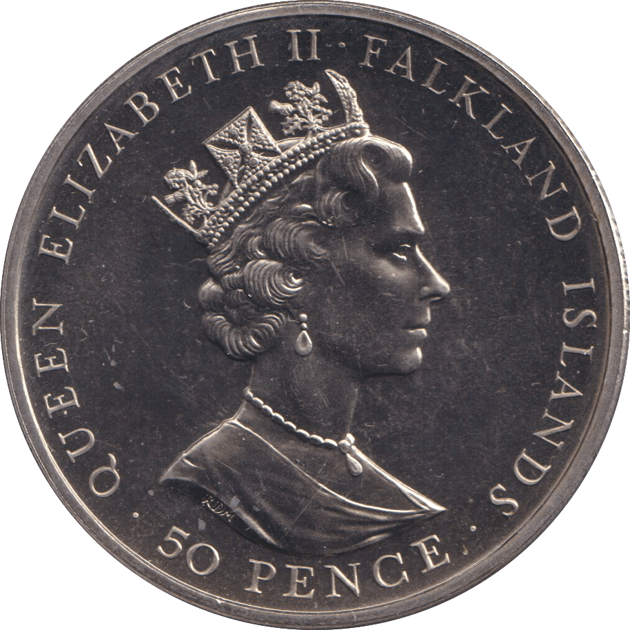 1992 FIFTY PENCE 40TH ANNIVERSARY OF REIGN - WORLD COINS - Cambridgeshire Coins