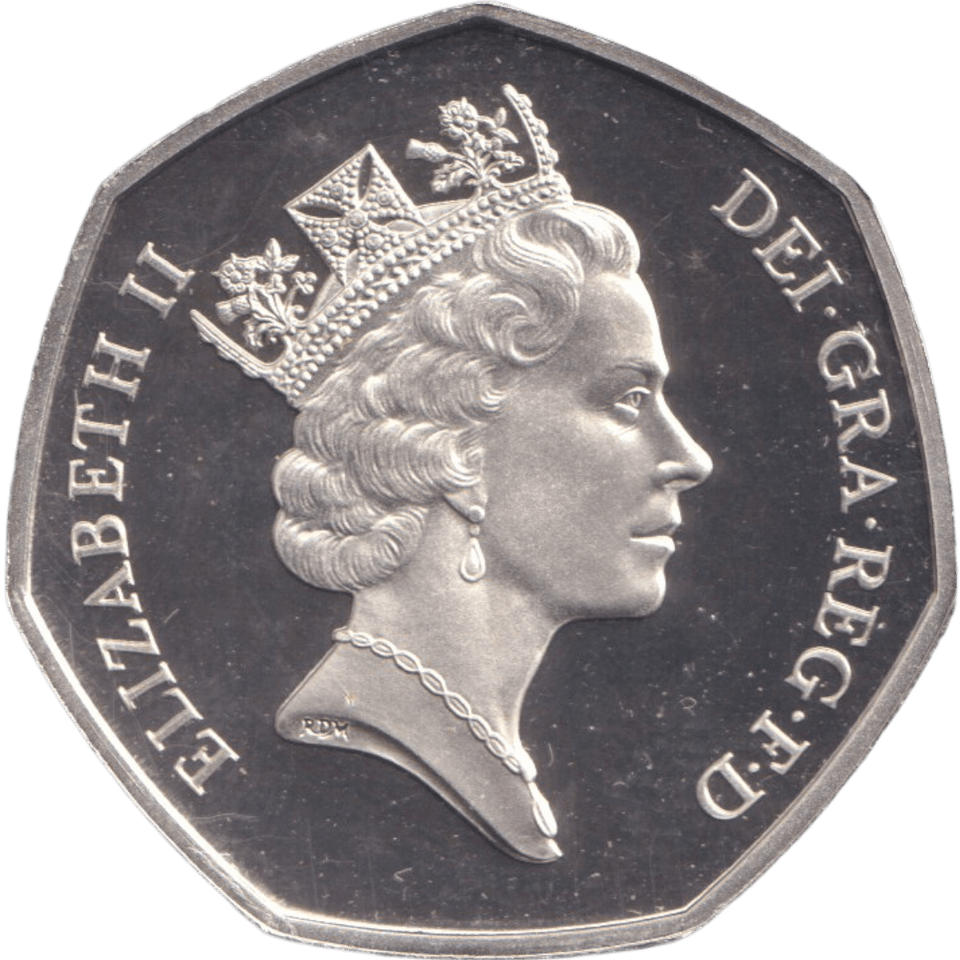 1992 FIFTY PENCE SILVER PROOF EC COUNCIL - 50P Silver Proof - Cambridgeshire Coins