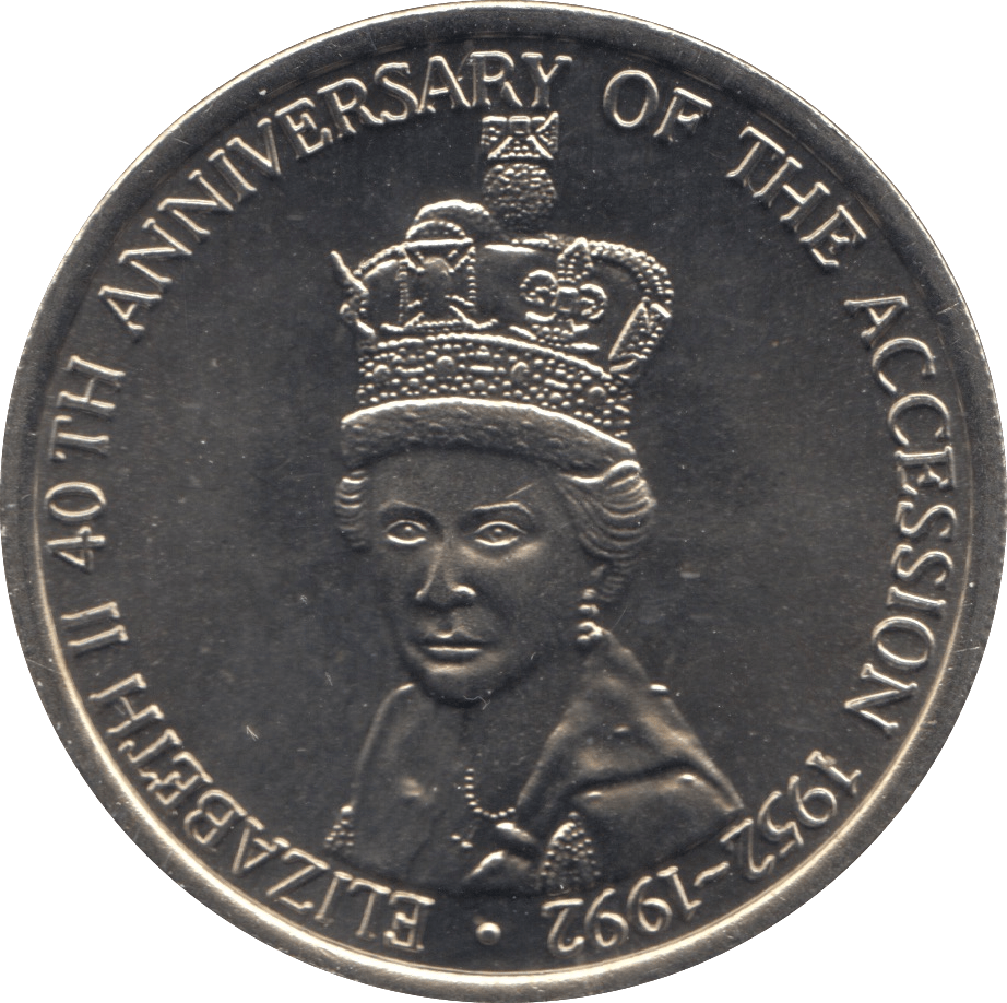 1992 FIVE CROWNS TURKS AND CAICOS ISLANDS F559 - WORLD COINS - Cambridgeshire Coins