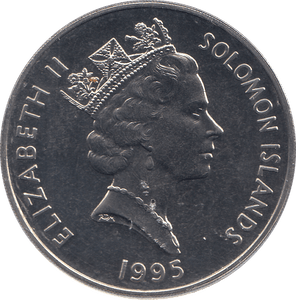 1992 FIVE DOLLARS COIN SOLOMON ISLANDS END OF WORLD WAR PACIFIC - WORLD COINS - Cambridgeshire Coins