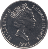 1992 FIVE DOLLARS COIN SOLOMON ISLANDS END OF WORLD WAR PACIFIC - WORLD COINS - Cambridgeshire Coins