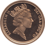 1992 GOLD HALF SOVEREIGN ( PROOF ) - HALF SOVEREIGN - Cambridgeshire Coins