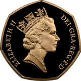 1992 GOLD PROOF 50P E.U. COUNCIL PRESIDENCY ( NGC ) PF 69 ULTRA CAMEO - NGC GOLD COINS - Cambridgeshire Coins