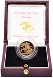 1992 GOLD PROOF SOVEREIGN BOXED - GOLD PROOF SOVEREIGNS - Cambridgeshire Coins