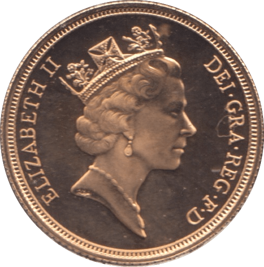 1992 GOLD SOVEREIGN ( PROOF ) - SOVEREIGN - Cambridgeshire Coins