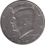 1992 HALF DOLLAR USA - WORLD COINS - Cambridgeshire Coins