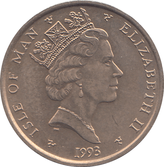 1992 ISLE OF MAN 2 POUND NIGEL MANSELL - WORLD COINS - Cambridgeshire Coins
