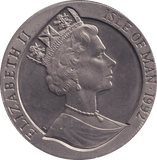 1992 JOHN CASEMENT CROWN ISLE OF MAN - WORLD COINS - Cambridgeshire Coins