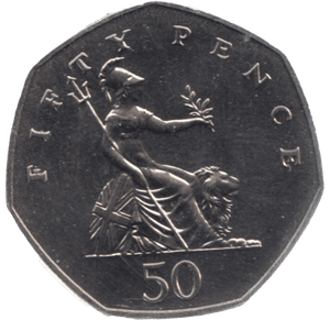 1992 LARGE 50 PENCE BRITANNIA ( BU ) - 50p BU - Cambridgeshire Coins