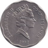1992 ONE DOLLAR COOK ISLANDS - WORLD COINS - Cambridgeshire Coins