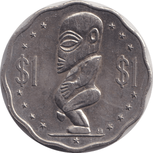 1992 ONE DOLLAR COOK ISLANDS - WORLD COINS - Cambridgeshire Coins