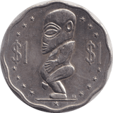 1992 ONE DOLLAR COOK ISLANDS - WORLD COINS - Cambridgeshire Coins