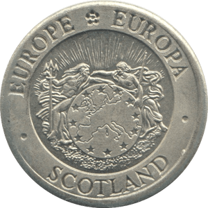 1992 ONE ECU SCOTLAND - WORLD COINS - Cambridgeshire Coins