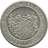 1992 ONE ECU SCOTLAND - WORLD COINS - Cambridgeshire Coins