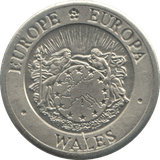 1992 ONE ECU WALES - WORLD COINS - Cambridgeshire Coins