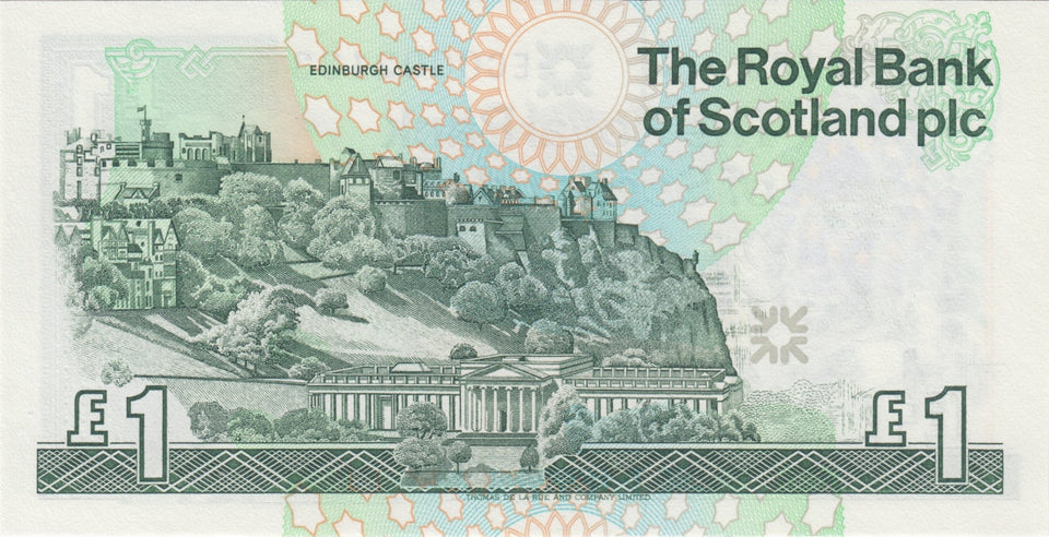 1992 ONE POUND ROYAL BANK OF SCOTLAND BANKNOTE REF SCOT - 65 - WORLD BANKNOTES - Cambridgeshire Coins