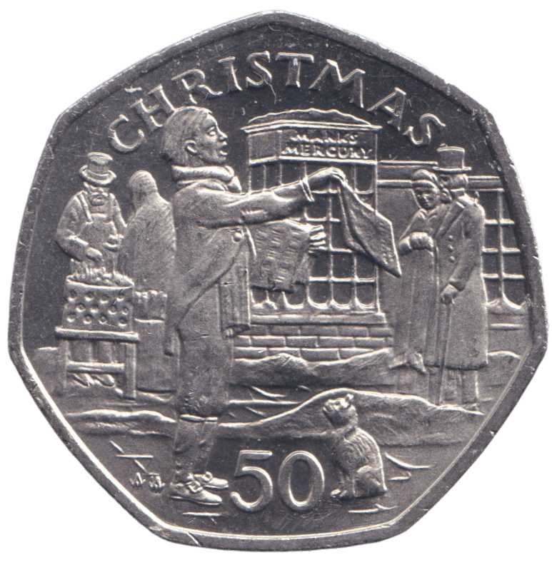 1992 PAPER BOY 50P ISLE OF MAN ( PROOF ) AA - 50P REGIONAL ISSUES - Cambridgeshire Coins